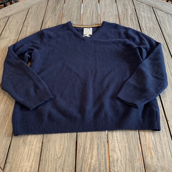 Le31 Simons Navy Wool Sweater - Picture 1 of 4